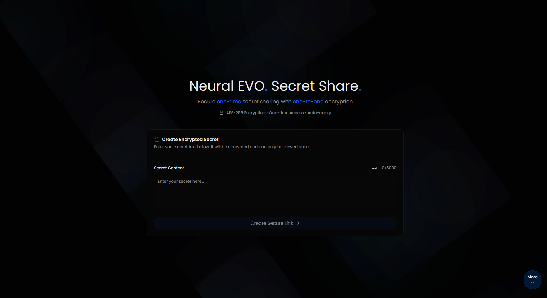 Secret.NeuralEvo.com